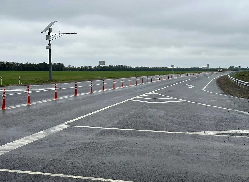 На&nbsp;Кубани улучшили участок трассы Усть-Лабинск&nbsp;&mdash; Лабинск&nbsp;&mdash; Упорная