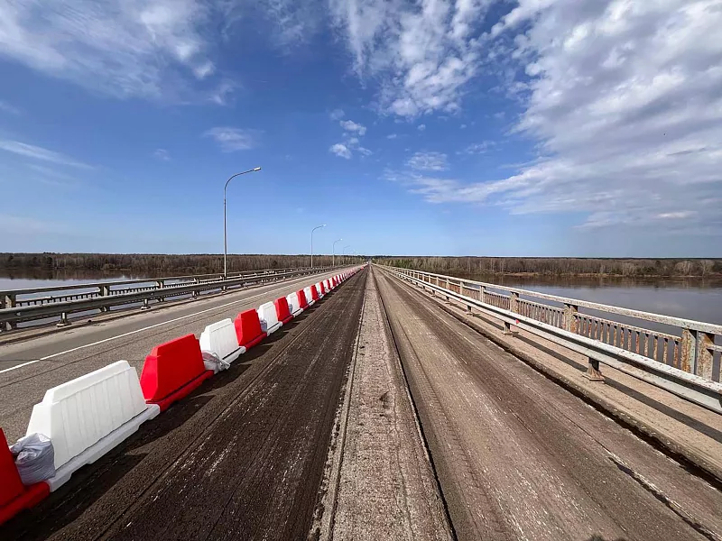 В&nbsp;Кировской области начался ремонт моста через Вятку