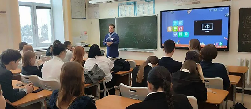 В&nbsp;школе села Исетского Тюменской области прошла профориентационная встреча