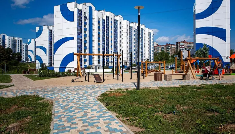 В&nbsp;Курске благоустраивают лесопарковую зону по&nbsp;проспекту Вячеслава Клыкова