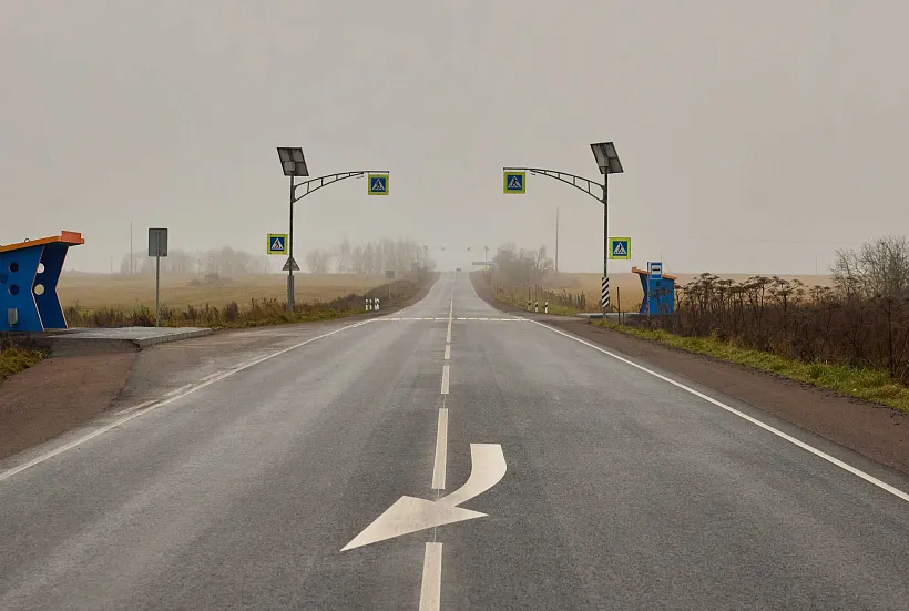 В&nbsp;Ленобласти обновили участок автодороги Стрельна&nbsp;&mdash; Кипень&nbsp;&mdash; Гатчина