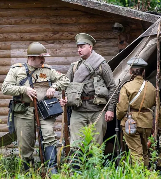 В&nbsp;Кронштадте прошел военно-исторический фестиваль &laquo;Броня Первой мировой&raquo;