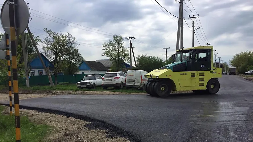 На&nbsp;Кубани в&nbsp;станице Елизаветинской обновили асфальт на&nbsp;двух участках