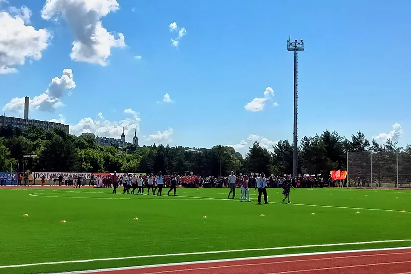 В&nbsp;Калуге открыли новое футбольное поле