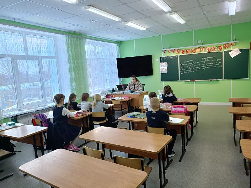 В&nbsp;городе Окуловке Новгородской области отремонтировали две школы