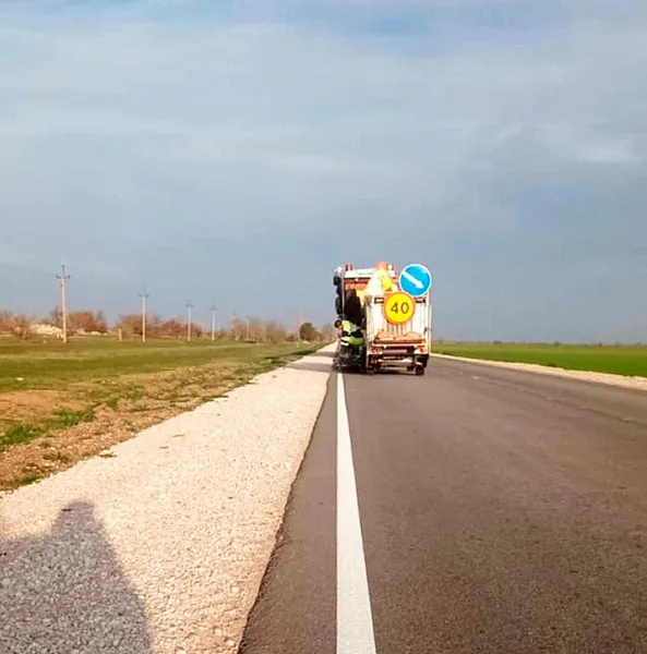 В&nbsp;Крыму завершается ремонт дороги Днепровка&nbsp;&mdash; Роскошное