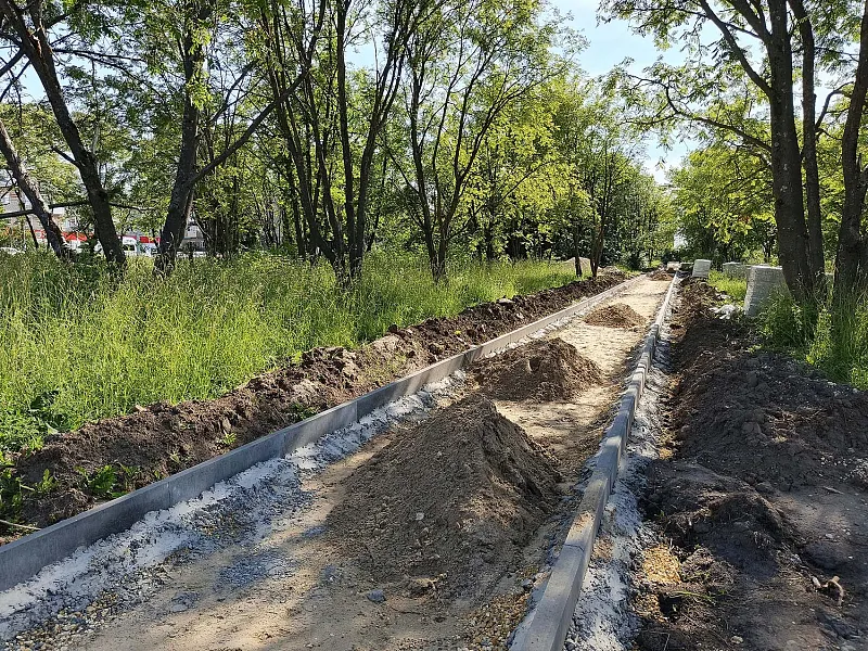 В&nbsp;Павлове Нижегородской области благоустраивают парк &laquo;Рябиновая роща&raquo;