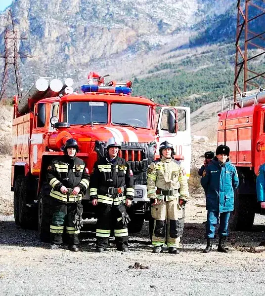 В&nbsp;Северной Осетии организовали учения по&nbsp;тушению лесных пожаров