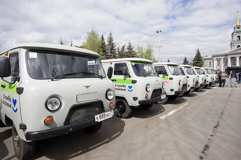 Медучреждения в&nbsp;Тульской области получили 40&nbsp;новых автомобилей