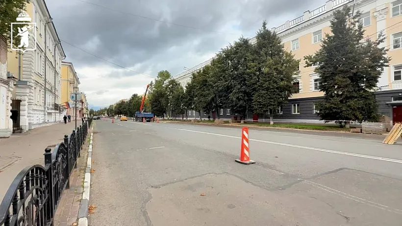 В&nbsp;Ярославле началось благоустройство Советской улицы