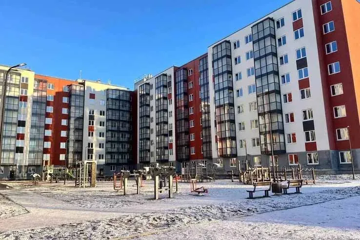 В&nbsp;поселке Рощино Ленинградской области построили многоквартирный дом