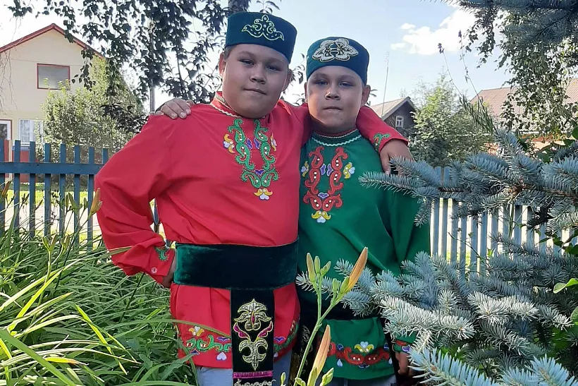 В&nbsp;селе Слудка Пермского края прошел конкурс близнецов