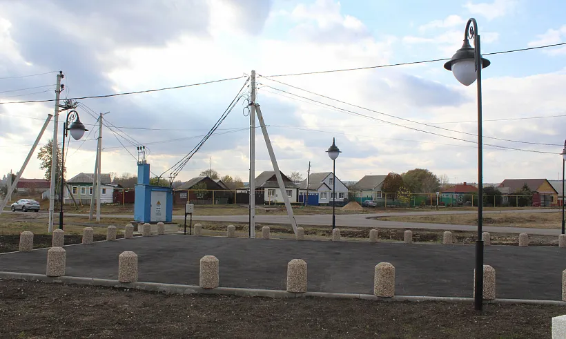 В&nbsp;городе Бутурлиновка Воронежской области благоустроили сквер