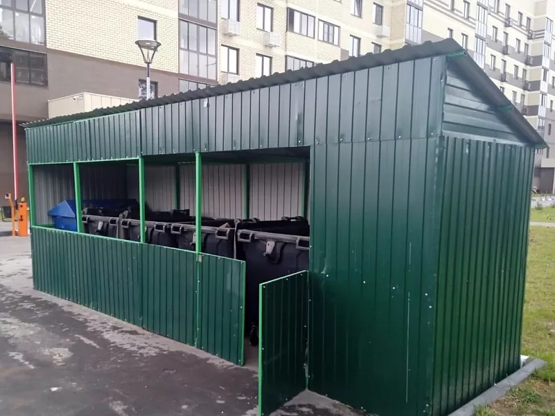 В&nbsp;подмосковном поселке Монино появилась новая контейнерная площадка