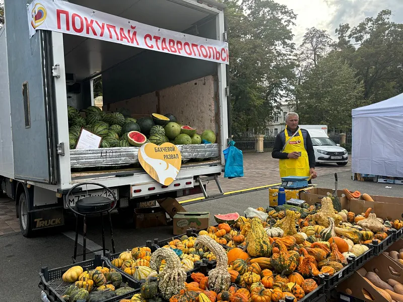 Фeрмeры Ставрополья продали на&nbsp;ярмарках 24&nbsp;тысячи тонн продукции