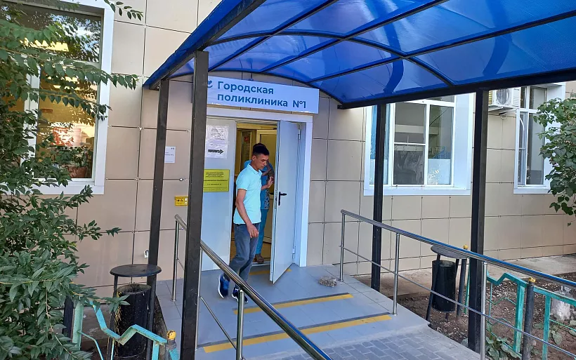 Подразделение поликлиники Астрахани впервые капитально отремонтировали
