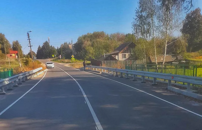 В&nbsp;Гордеевском районе Брянской области обновили мост через реку Поконку