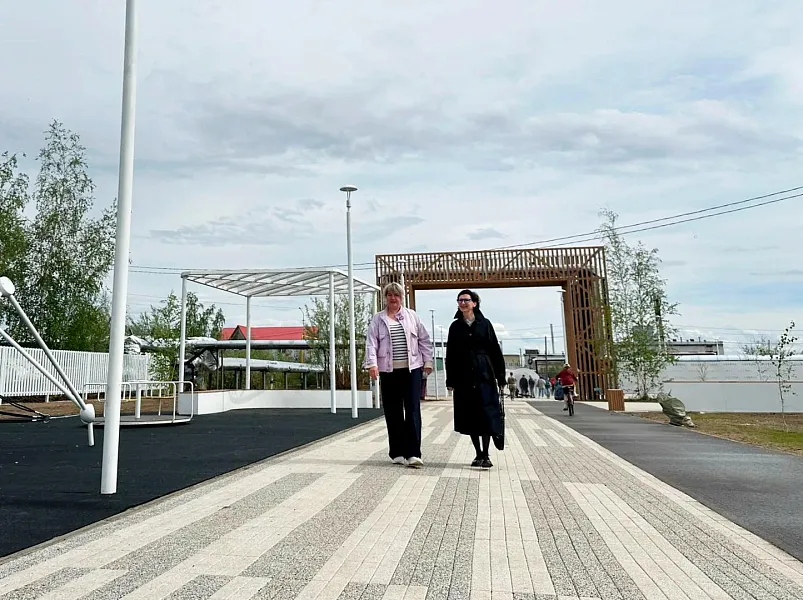В&nbsp;Якутии в&nbsp;городском округе Жатай открылся современный бульвар