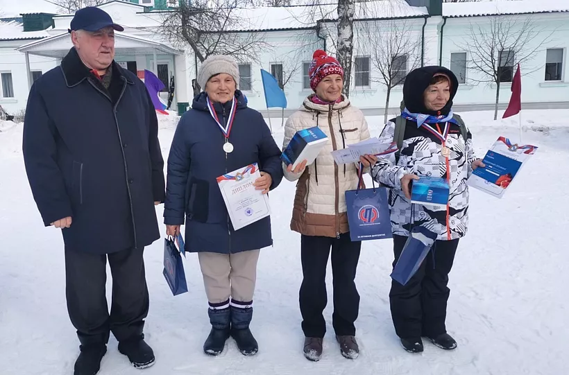 Соревнования по&nbsp;лыжным гонкам среди пенсионеров состоялись в&nbsp;Курске