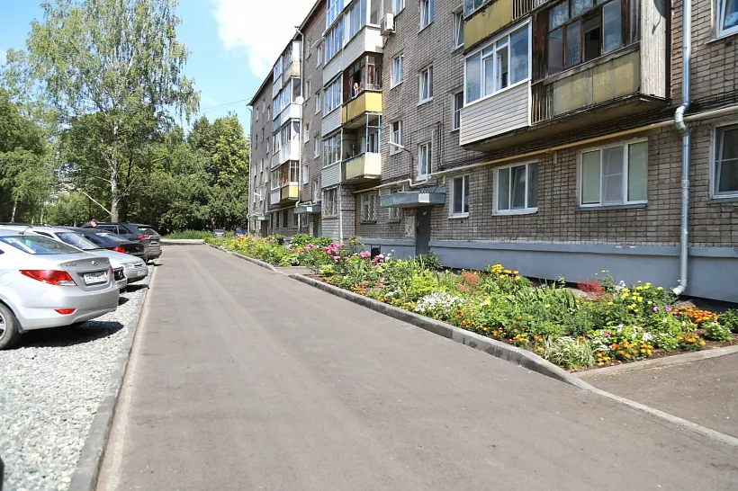 В&nbsp;Ижевске в&nbsp;этом году благоустроят семь дворовых территорий