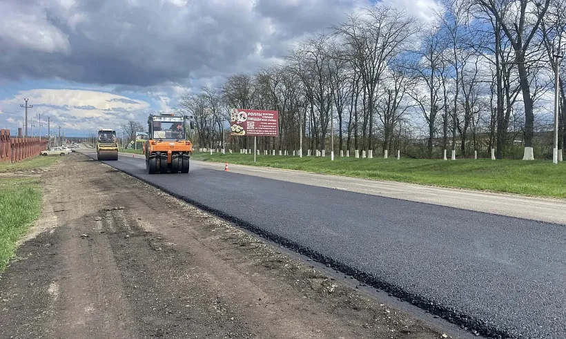 В&nbsp;Крымском районе Кубани отремонтируют участок дороги до&nbsp;села Фадеева