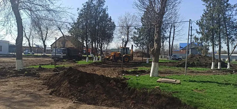 В&nbsp;селе Коноково на&nbsp;Кубани стартовало благоустройство зеленой зоны