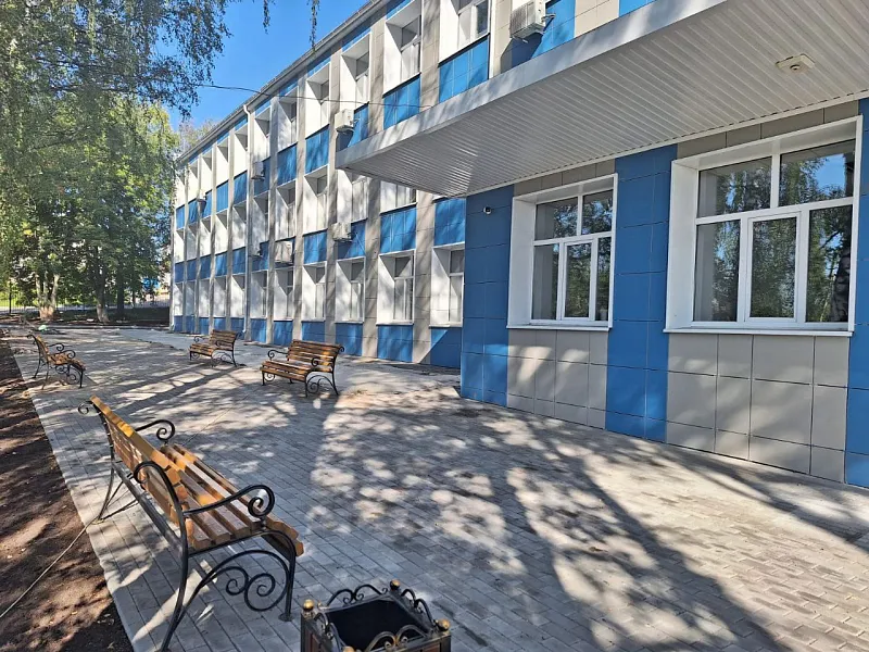 Гимназия села Нижнедевицк в&nbsp;Воронежской области открылась после капремонта