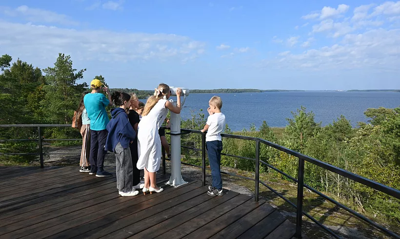 Смотровая площадка открылась в&nbsp;городе Высоцке Ленинградской области