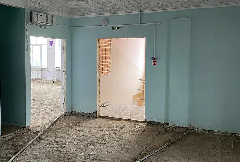 В&nbsp;селе Самарской области ведется ремонт модельной библиотеки