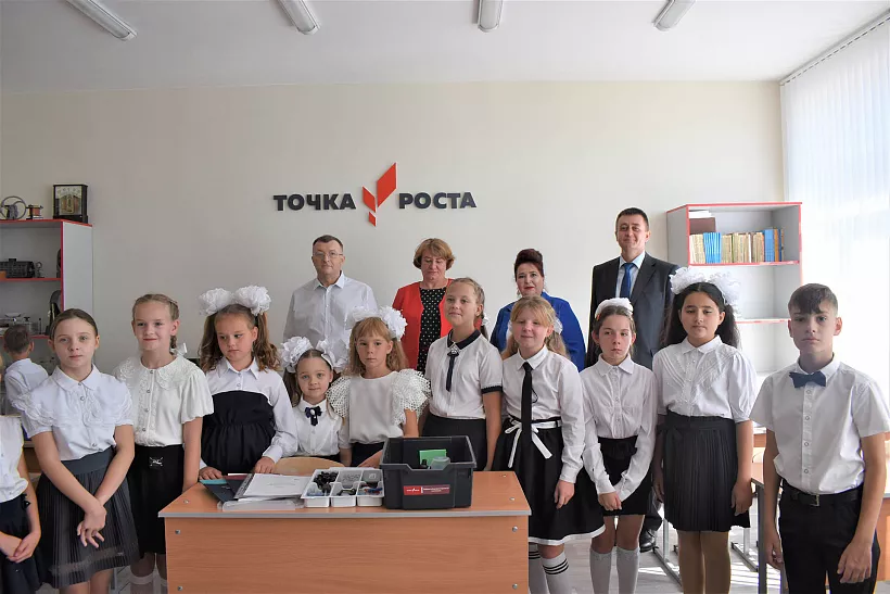 В&nbsp;Грачевской школе в&nbsp;Волгоградской области открыли центр &laquo;Точка роста&raquo;