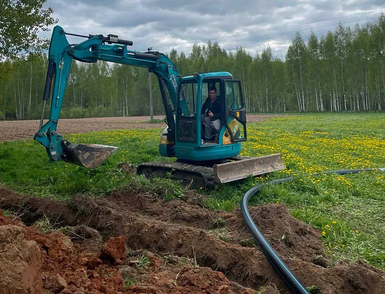 В&nbsp;деревне Упино Смоленской области начали ремонт водопроводных сетей