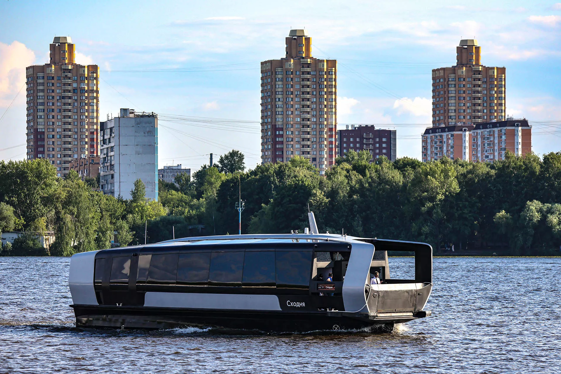Жители Москвы смогут оценить качество речного электротранспорта в&nbsp;городе