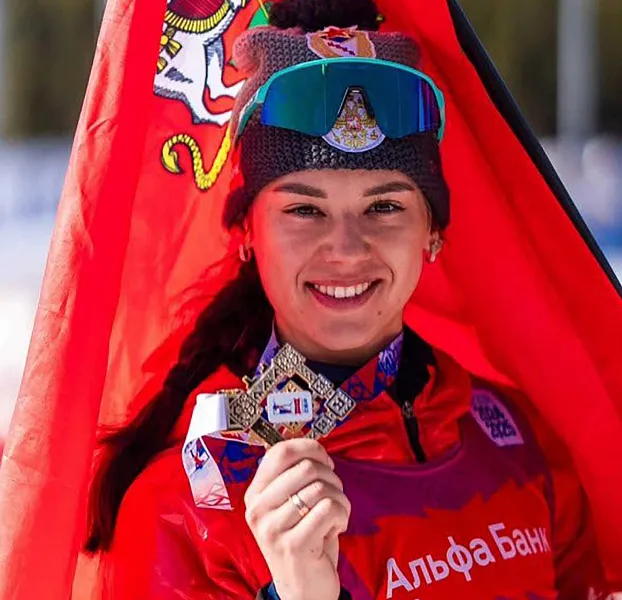 Подмосковная спортсменка победила на&nbsp;чемпионате России по&nbsp;биатлону