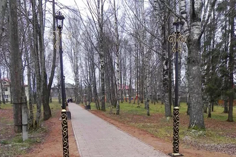В&nbsp;селе Боговарово Костромской области благоустроили главный сквер