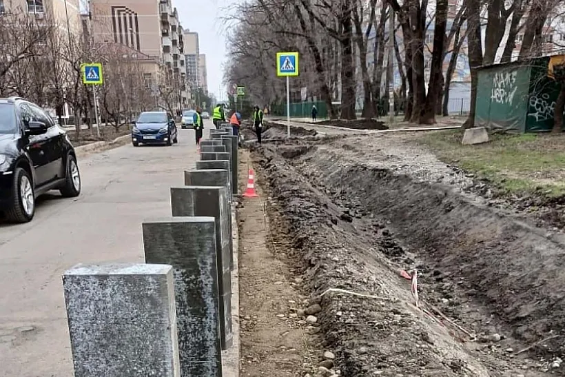 Ремонт улицы имени Героя Яцкова в&nbsp;Краснодаре продолжится в&nbsp;2022&nbsp;году