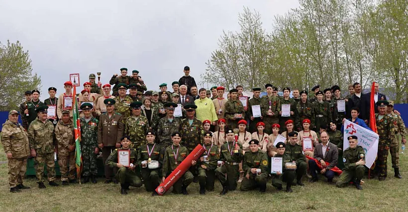 Школьники Тюменской области приняли участие в&nbsp;военно-спортивной игре