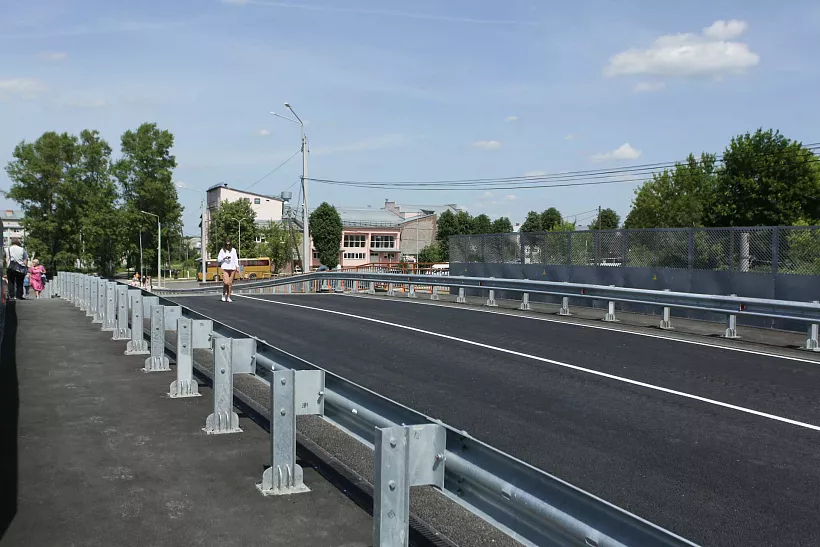 В&nbsp;городе Камешково Владимирской области открыли движение по&nbsp;путепроводу