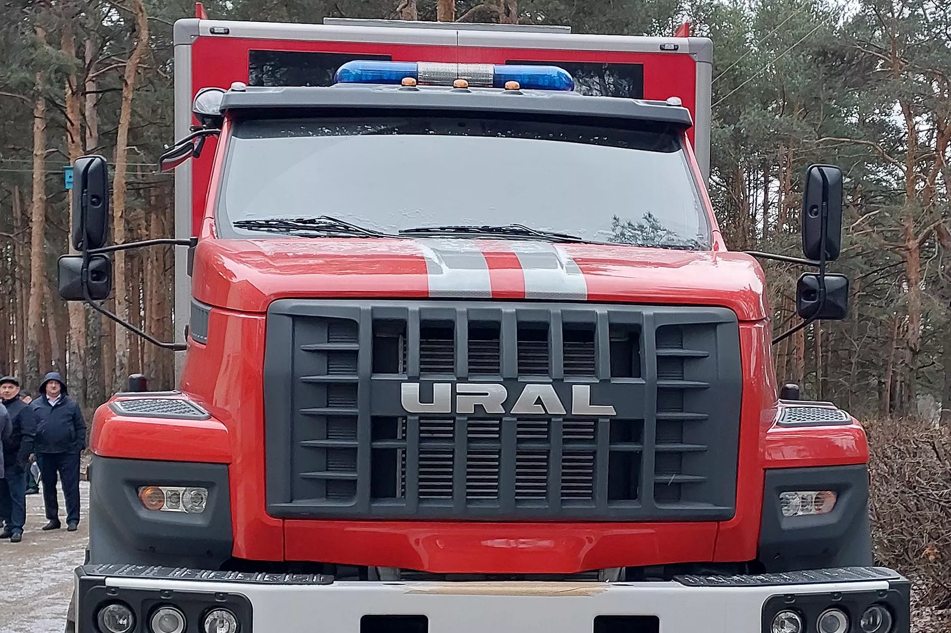 Владимирский лесхоз получил новый пожарный автомобиль