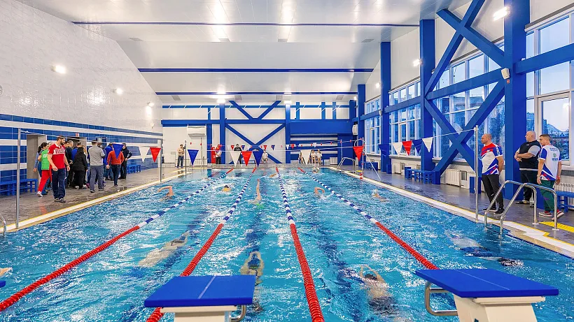 В&nbsp;поселке Харп на&nbsp;Ямале открылся новый спорткомплекс с&nbsp;бассейном