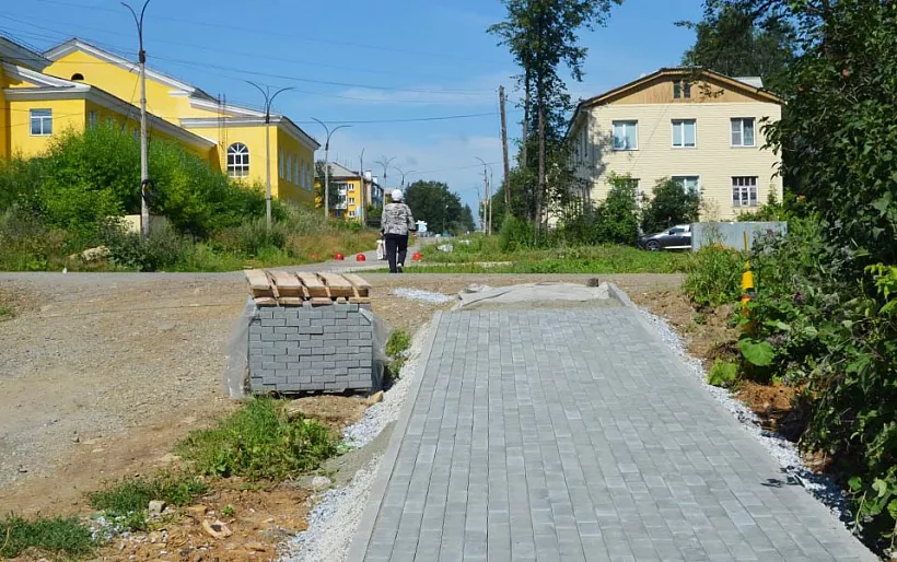 В&nbsp;Кусе Челябинской области построят тротуар около центральной площади