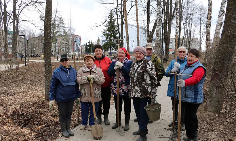 В&nbsp;городе Данилове Ярославской области прошел масштабный субботник
