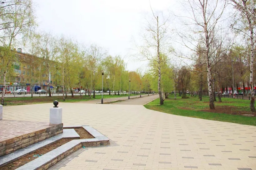 В&nbsp;оренбургском городе Бузулуке идет благоустройство аллеи Дружбы