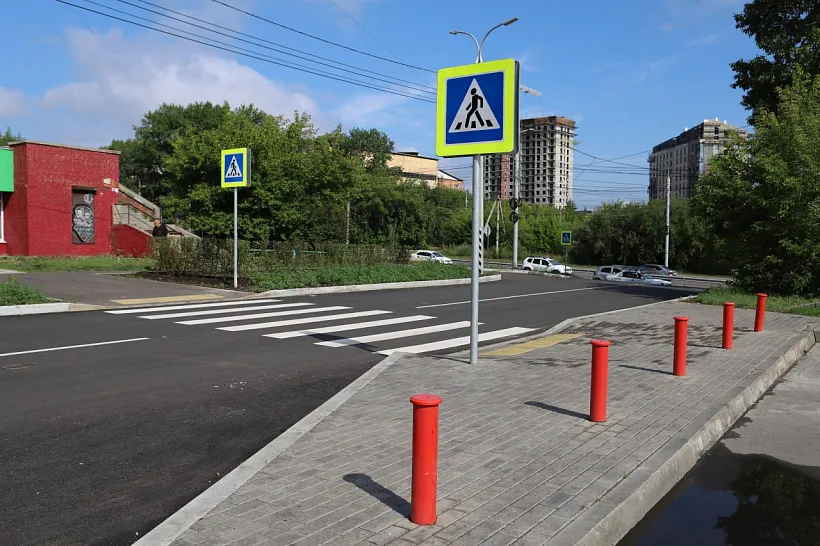 В&nbsp;Иркутске отремонтировали участок дороги по&nbsp;улице Геологов