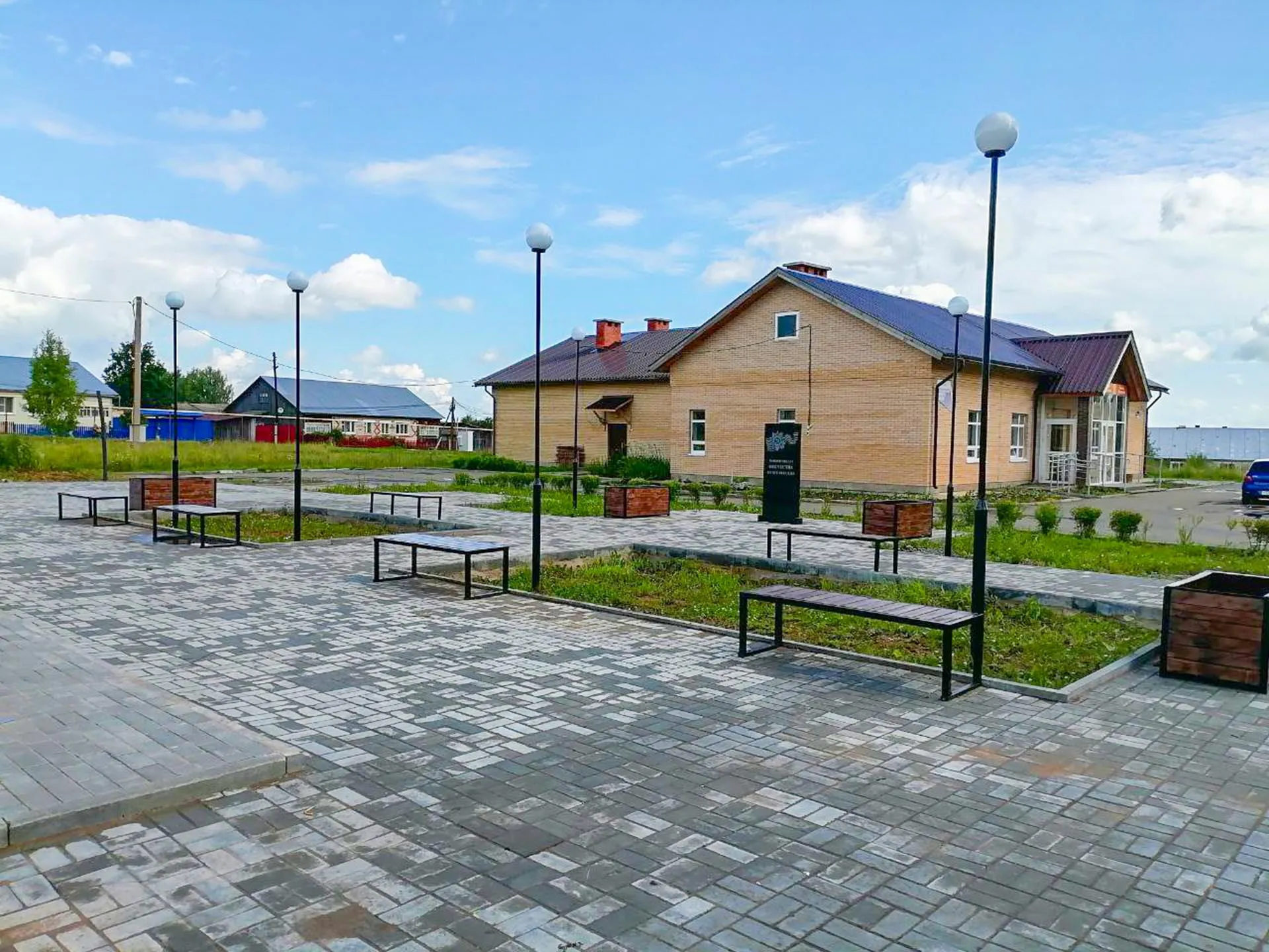В&nbsp;селе Дизьмино в&nbsp;Удмуртии реконструировали общественное пространство