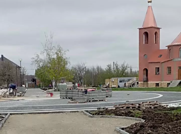 Благоустройство сквера в&nbsp;кубанском поселке Широчанка выполнено на&nbsp;20%