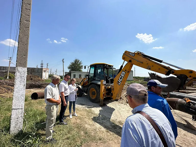 На&nbsp;Кубани в&nbsp;Крыловском районе строят водозаборные сооружения
