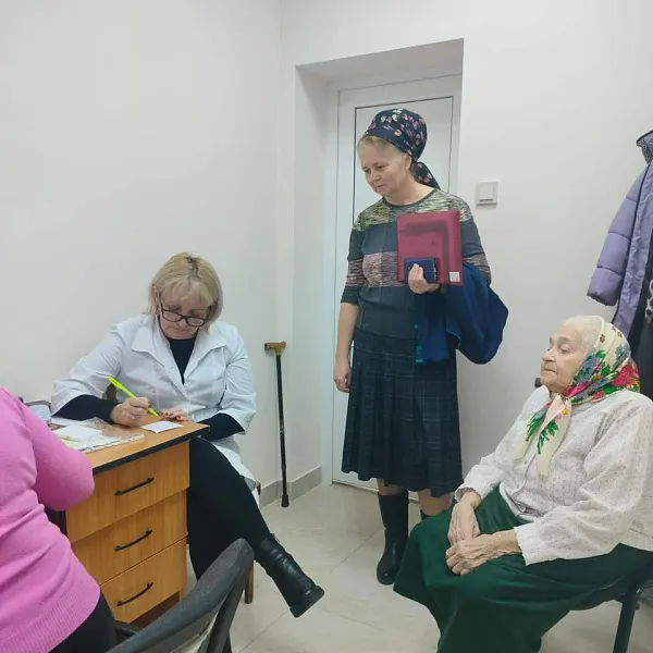 Житeли поселка Цимлянского Ставропольского края прошли мeдобслeдованиe