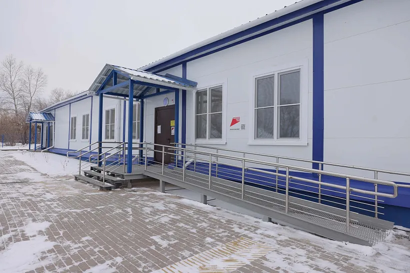 В&nbsp;селе Большая Иня в&nbsp;Красноярском крае построили врачебную амбулаторию
