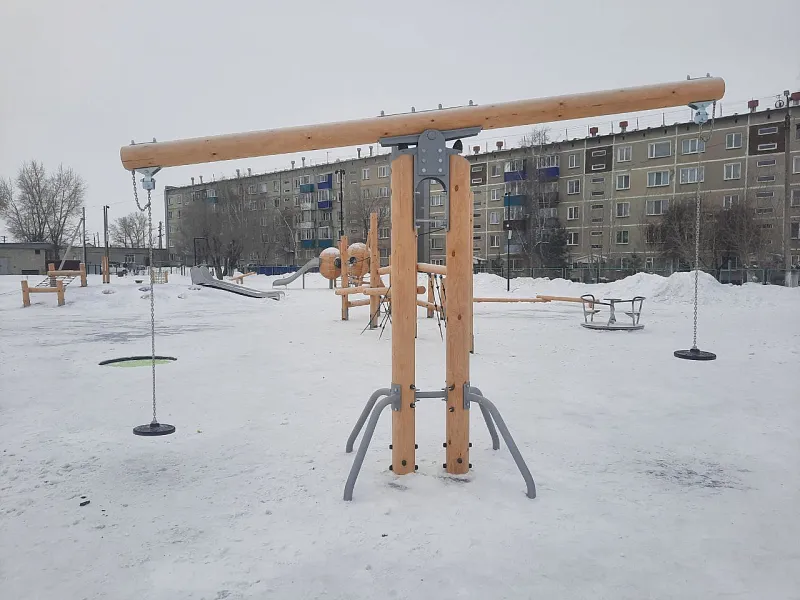 В&nbsp;Карасуке Новосибирской области открыли обновленный &laquo;Парк культур&raquo;