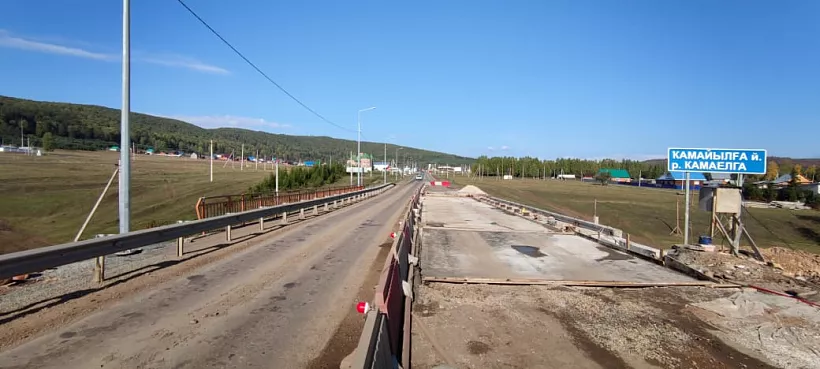 Мост через Камаелгу в&nbsp;Башкирии обновят до&nbsp;конца этого года